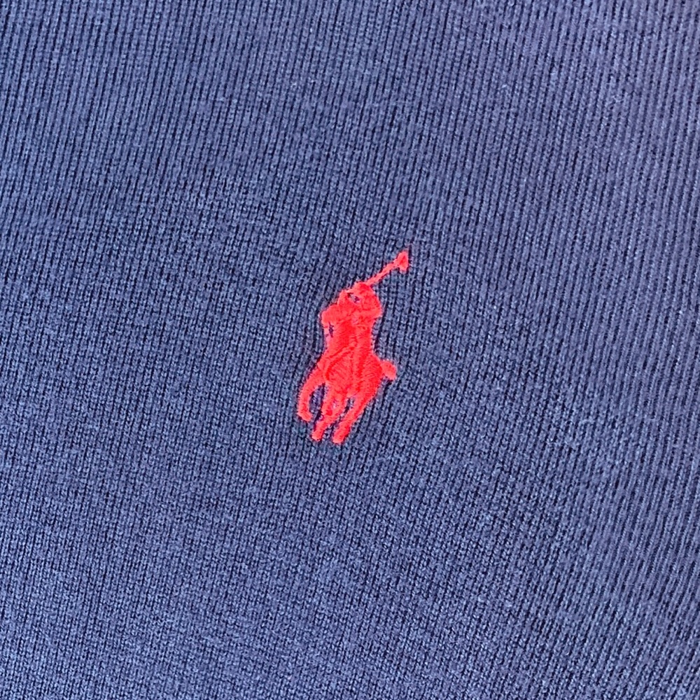 Vintage Polo by Ralph Lauren Men’s Large Cardigan Blue - Picture 4 of 12